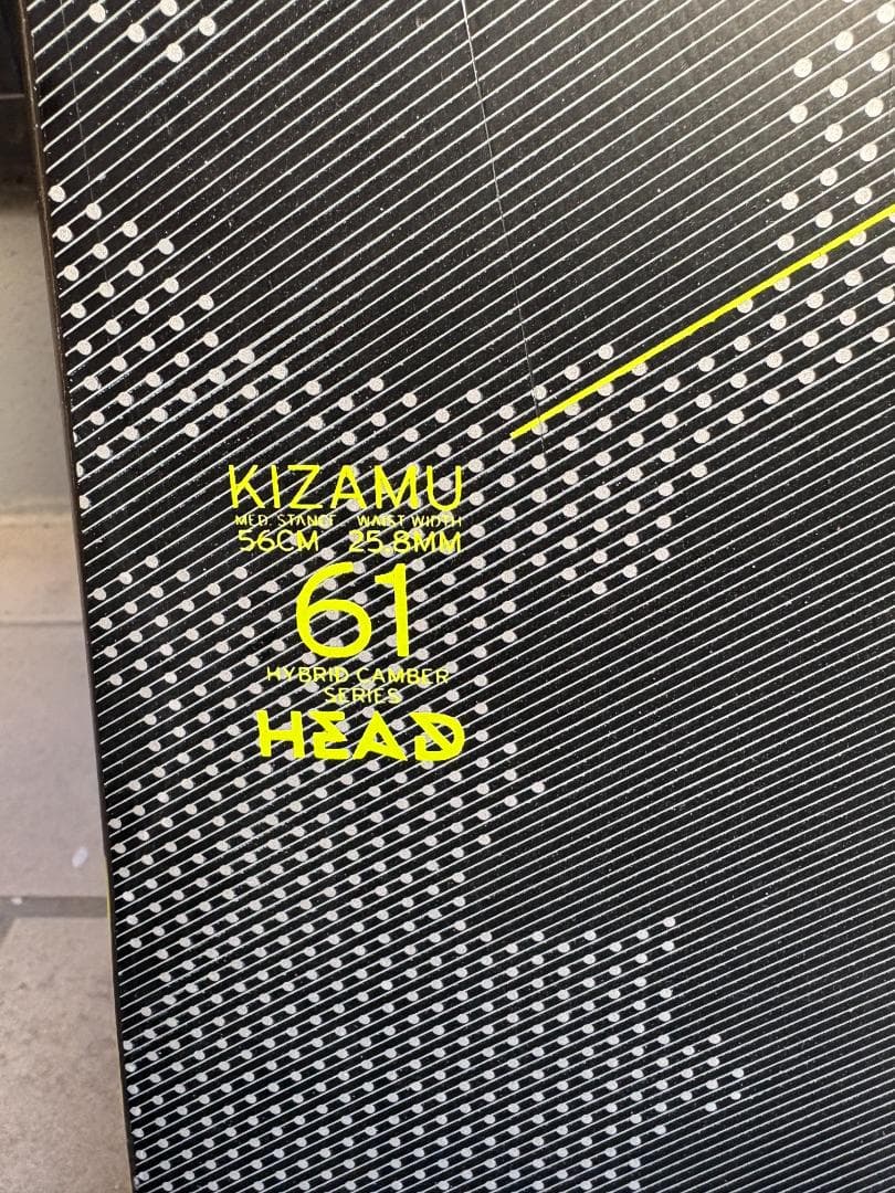 19-20モデル　head(ヘッドスノーボード)　KIZAMU　LYT　161㎝