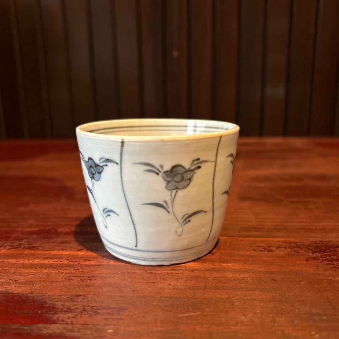 古伊万里染付　猪口　江戸後期