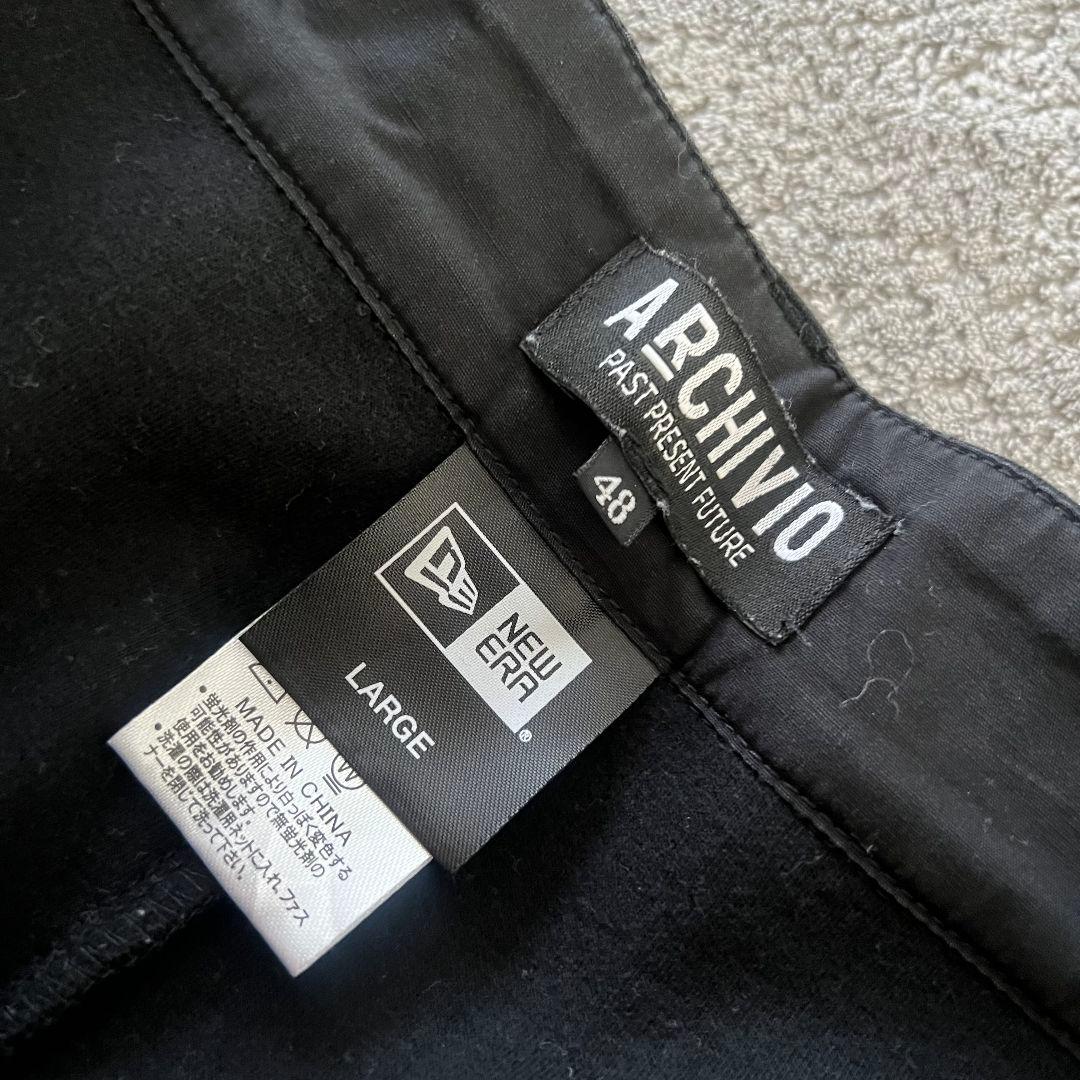 ニューエラゴルフ　アルチビオ ダンボールニット　イージーパンツ　メンズ　黒 L