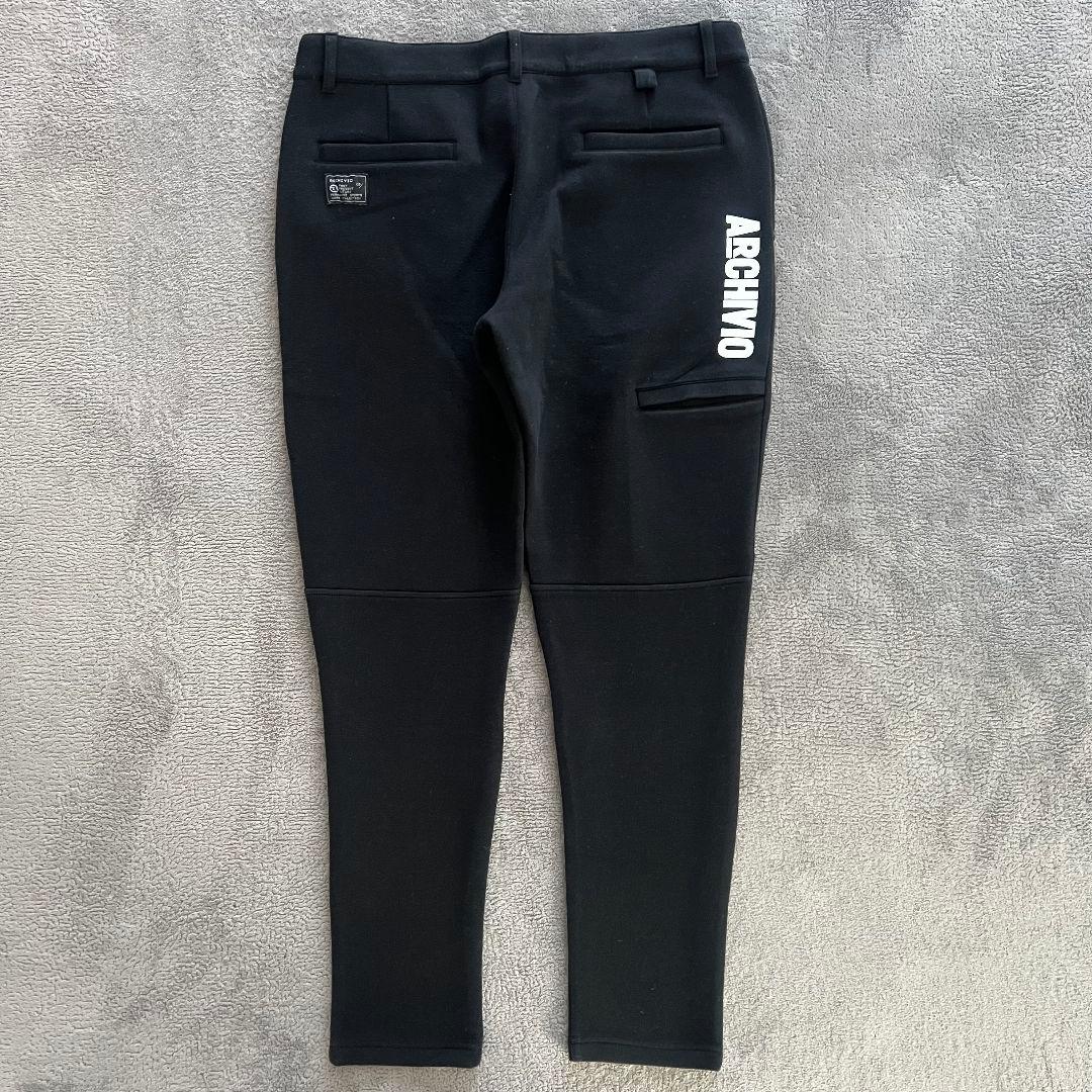 ニューエラゴルフ　アルチビオ ダンボールニット　イージーパンツ　メンズ　黒 L