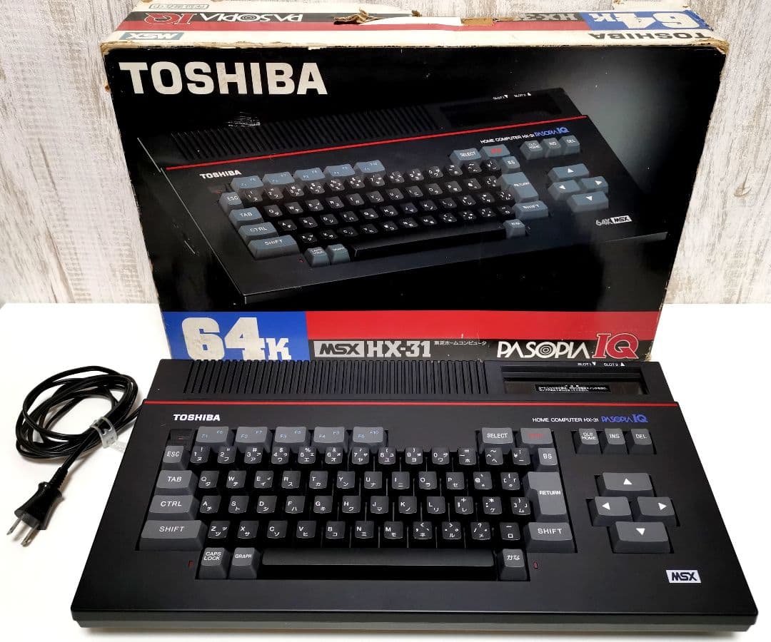 PASOPIA IQ HX-31 東芝 MSX 64K ホームコンピュータ 本体