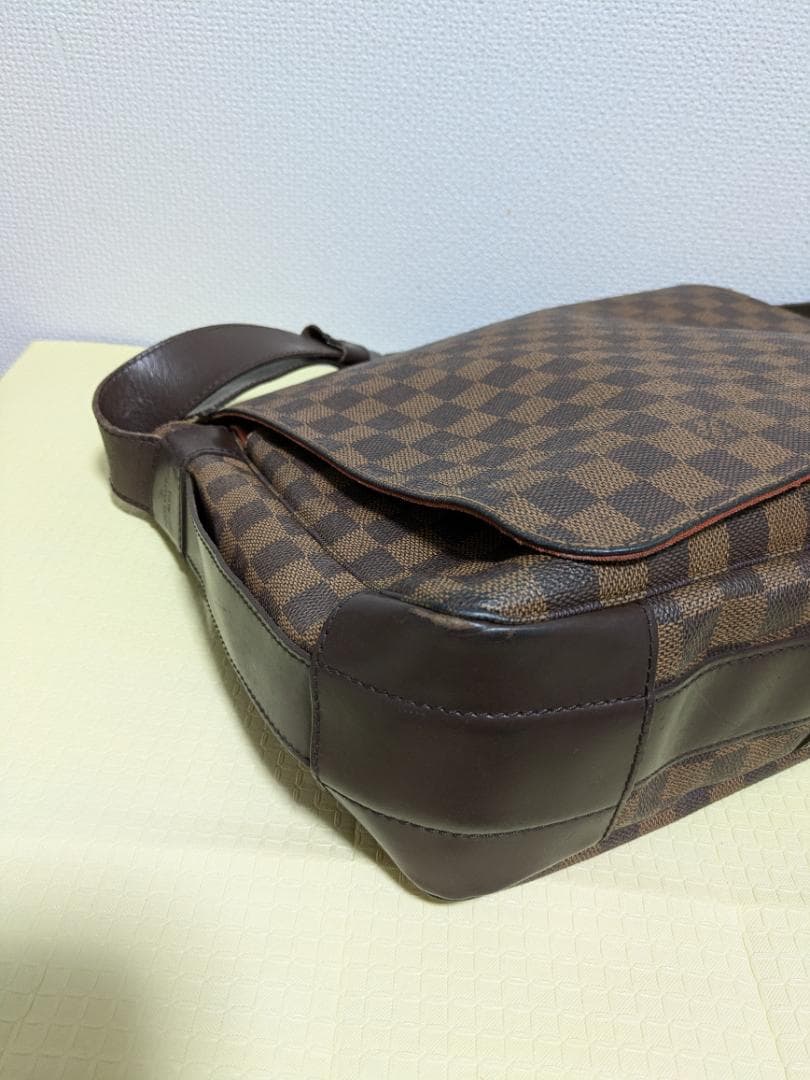 確実本物:LouisVuittonダミエ　バスティーユ　ショルダーバッグ