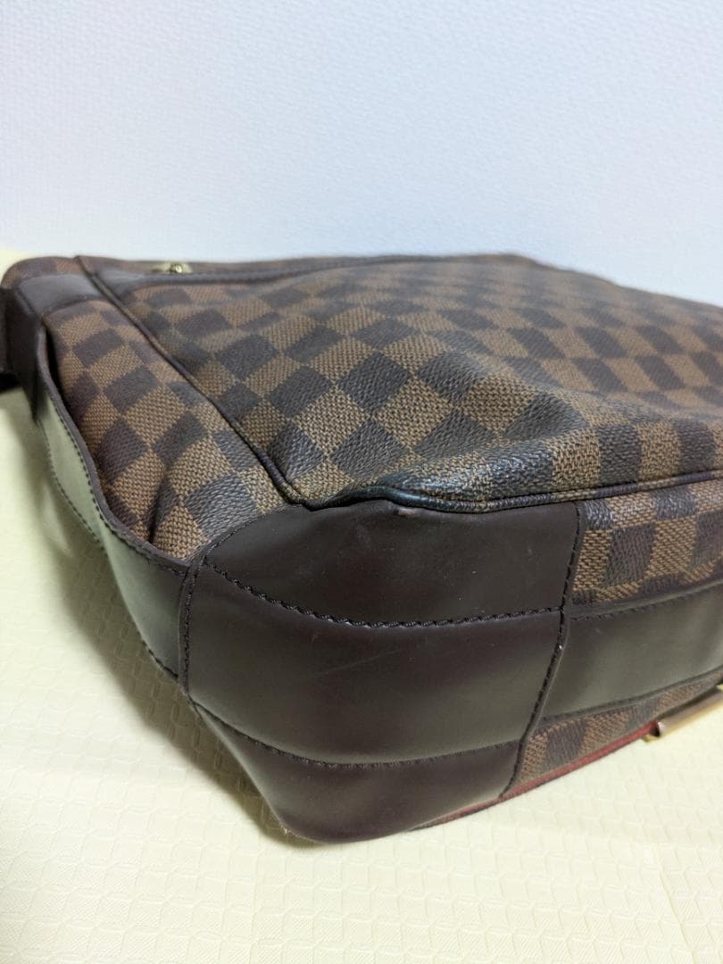 確実本物:LouisVuittonダミエ　バスティーユ　ショルダーバッグ