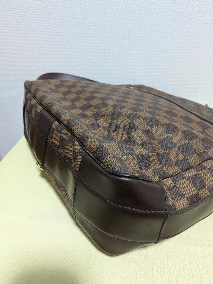 確実本物:LouisVuittonダミエ　バスティーユ　ショルダーバッグ