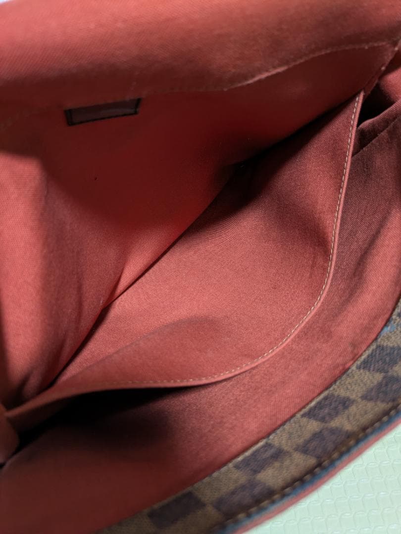 確実本物:LouisVuittonダミエ　バスティーユ　ショルダーバッグ