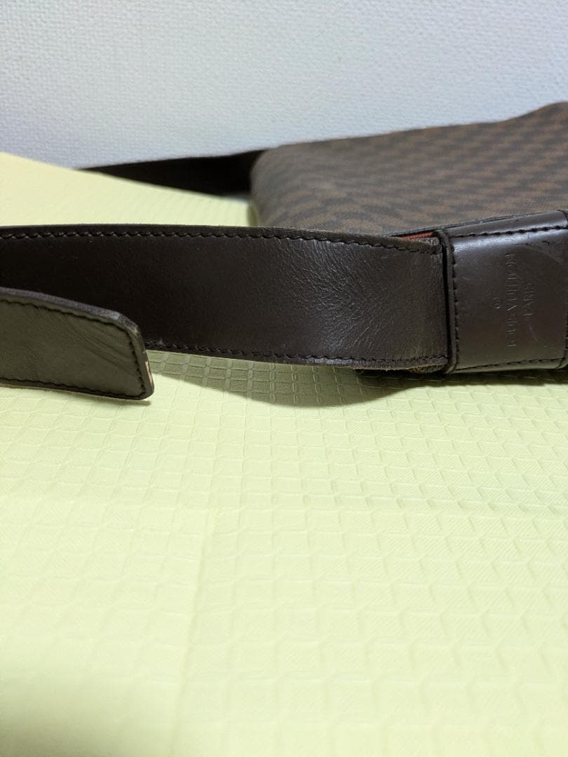 確実本物:LouisVuittonダミエ　バスティーユ　ショルダーバッグ