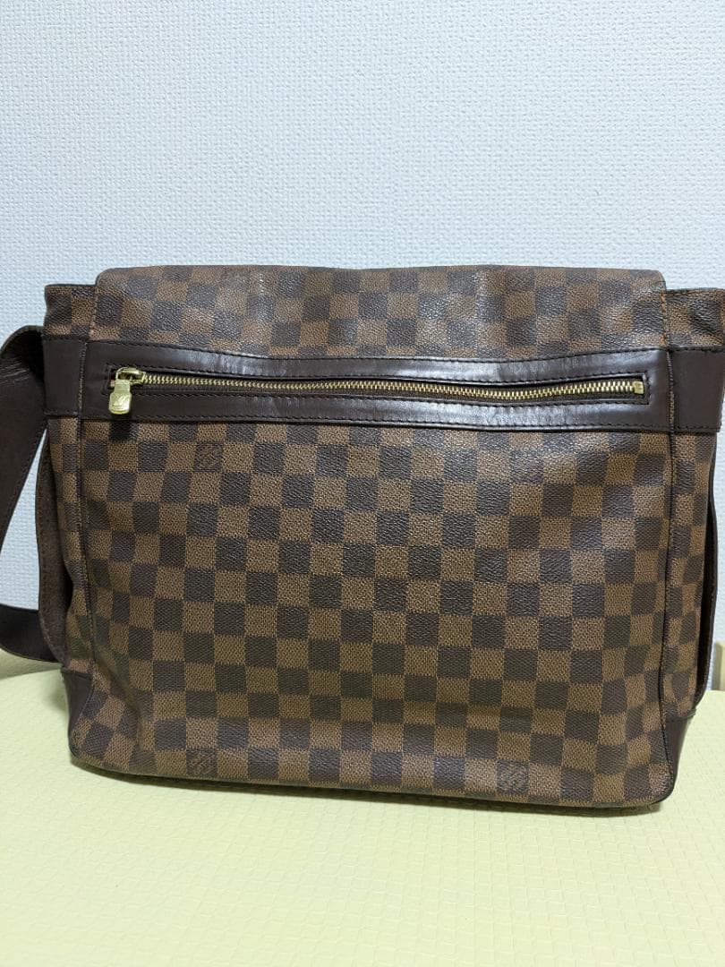 確実本物:LouisVuittonダミエ　バスティーユ　ショルダーバッグ