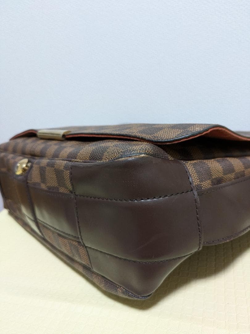 確実本物:LouisVuittonダミエ　バスティーユ　ショルダーバッグ