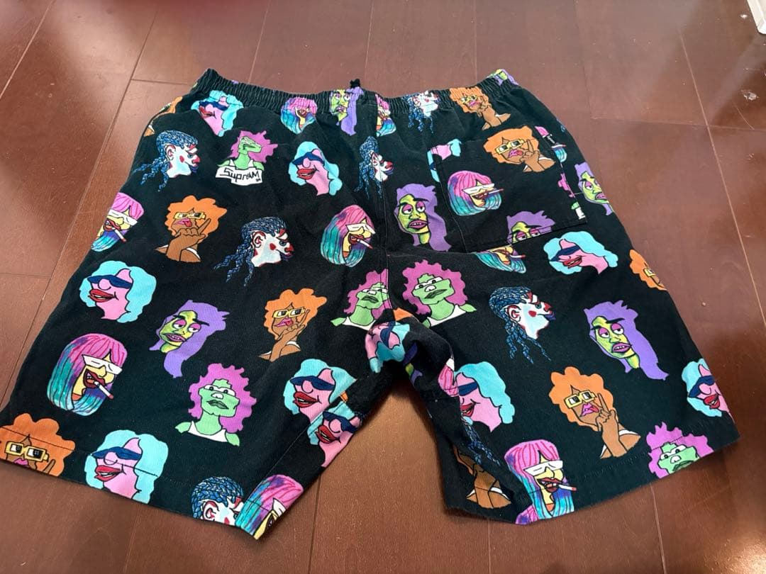 17fw Supreme Gonz Heads Short ハーフパンツ