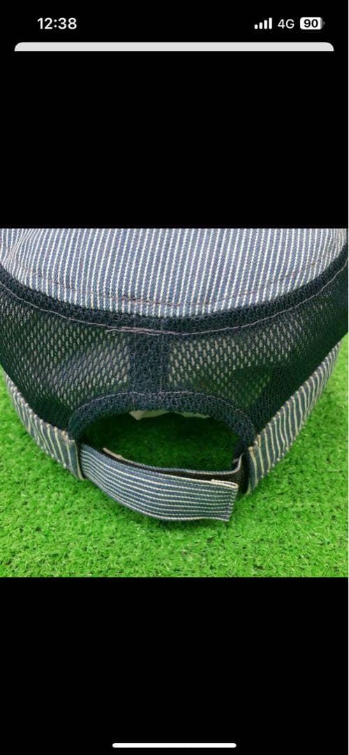 Callaway ストライプキャップ Fサイズ