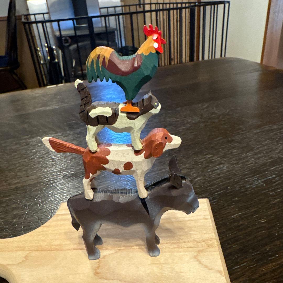 ブレーメンの音楽隊　ドイツ　クリスチアン　ヴェルナー氏作