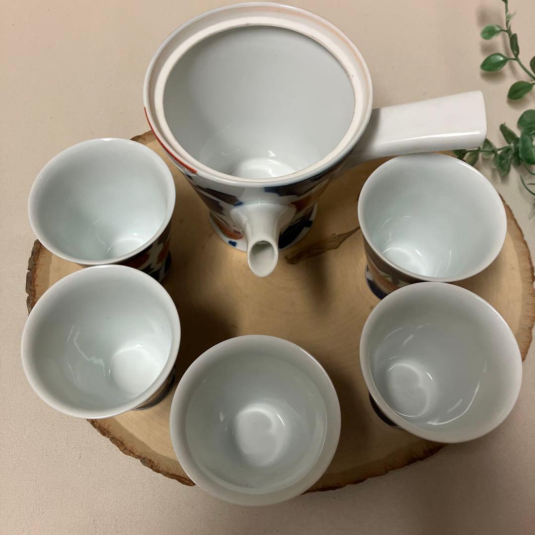 香蘭社　茶器セット　湯のみ急須　ほおずき　鬼灯　レア柄