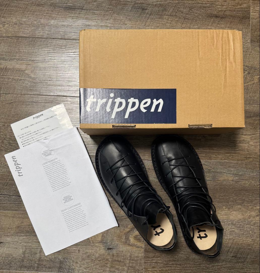 新品 トリッペンtrippen Tyler black black-wax