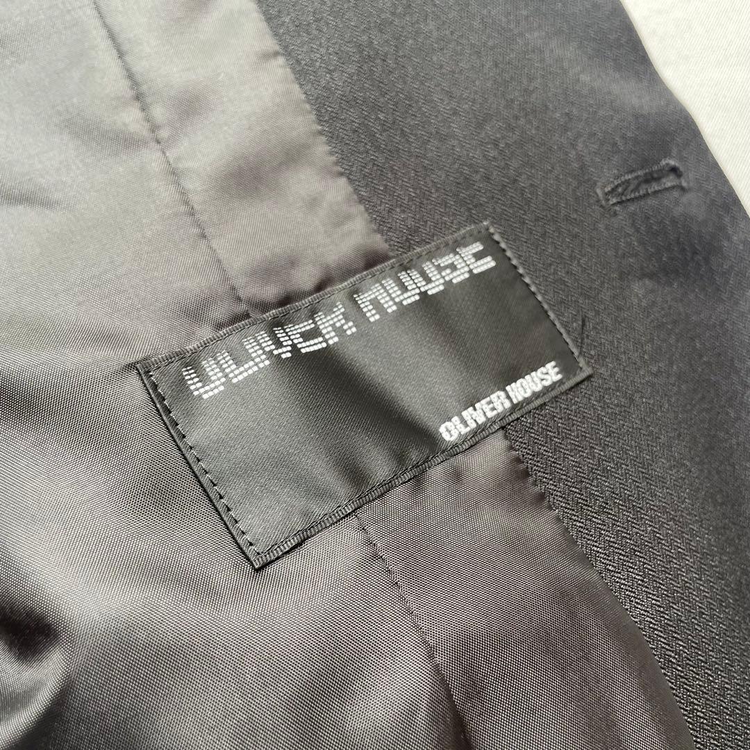 【極美品】オリバーハウス170 フォーマルスーツ5点セット 卒業式 ブラック