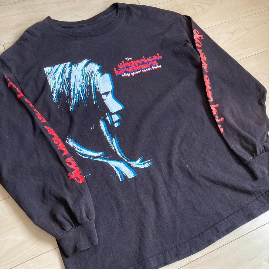 袖プリ!! ケミカルブラザーズ ビンテージ バンドTシャツ ロンT 長袖