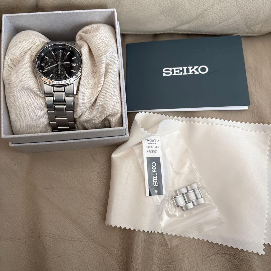 ひ*し様 SEIKO セイコースピリット　クロノグラフ　 正規品