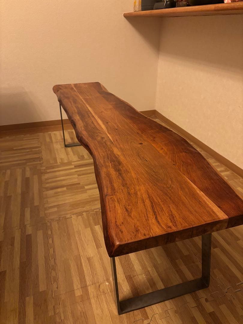 NOCE ウッドアイアンベンチ　ダイニングベンチ