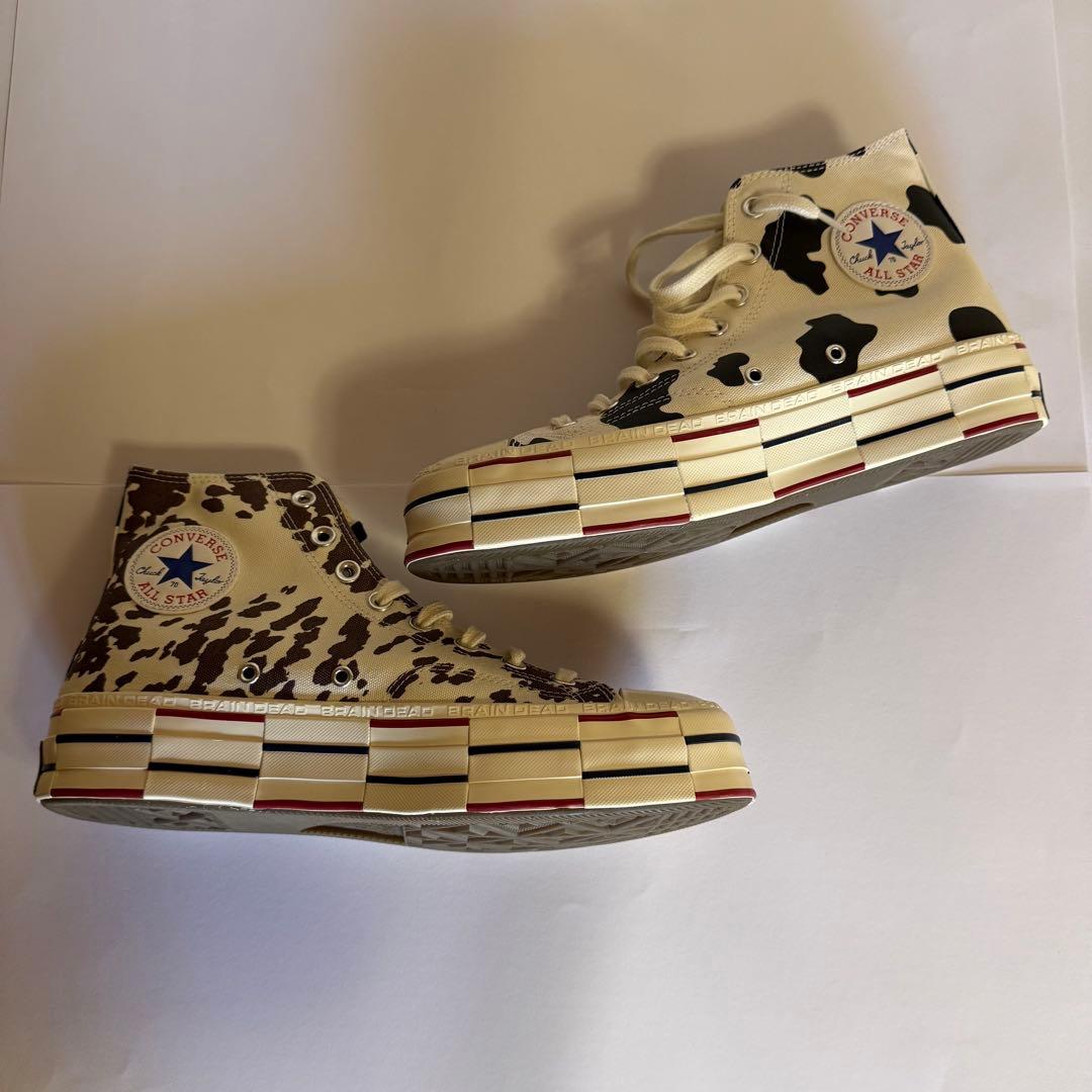 【未使用】Brain Dead 27cm Converse Chuck 70H