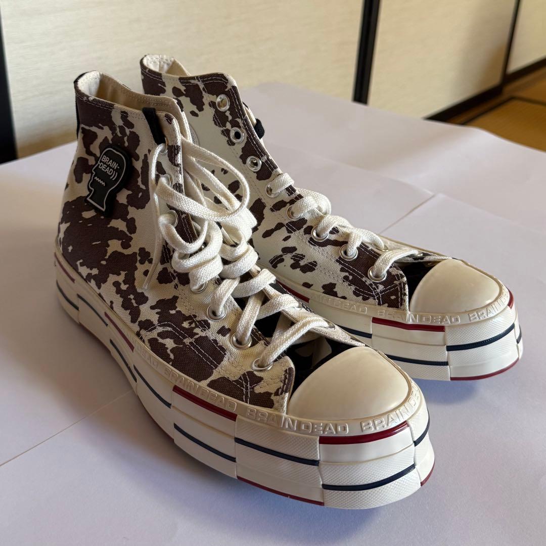 【未使用】Brain Dead 27cm Converse Chuck 70H