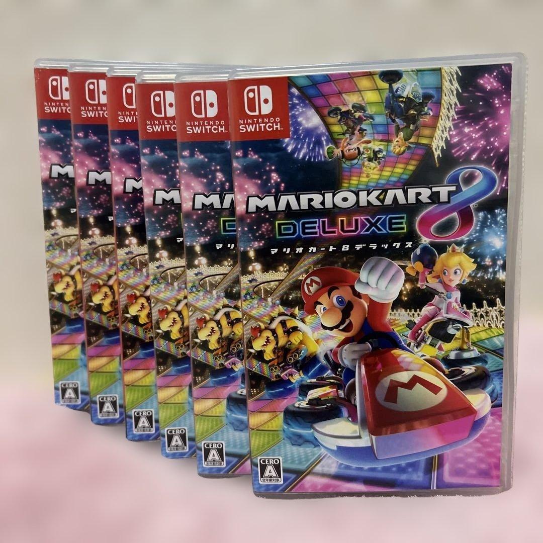 Nintendo Switch ソフト マリオカート8 デラックス 6本セット
