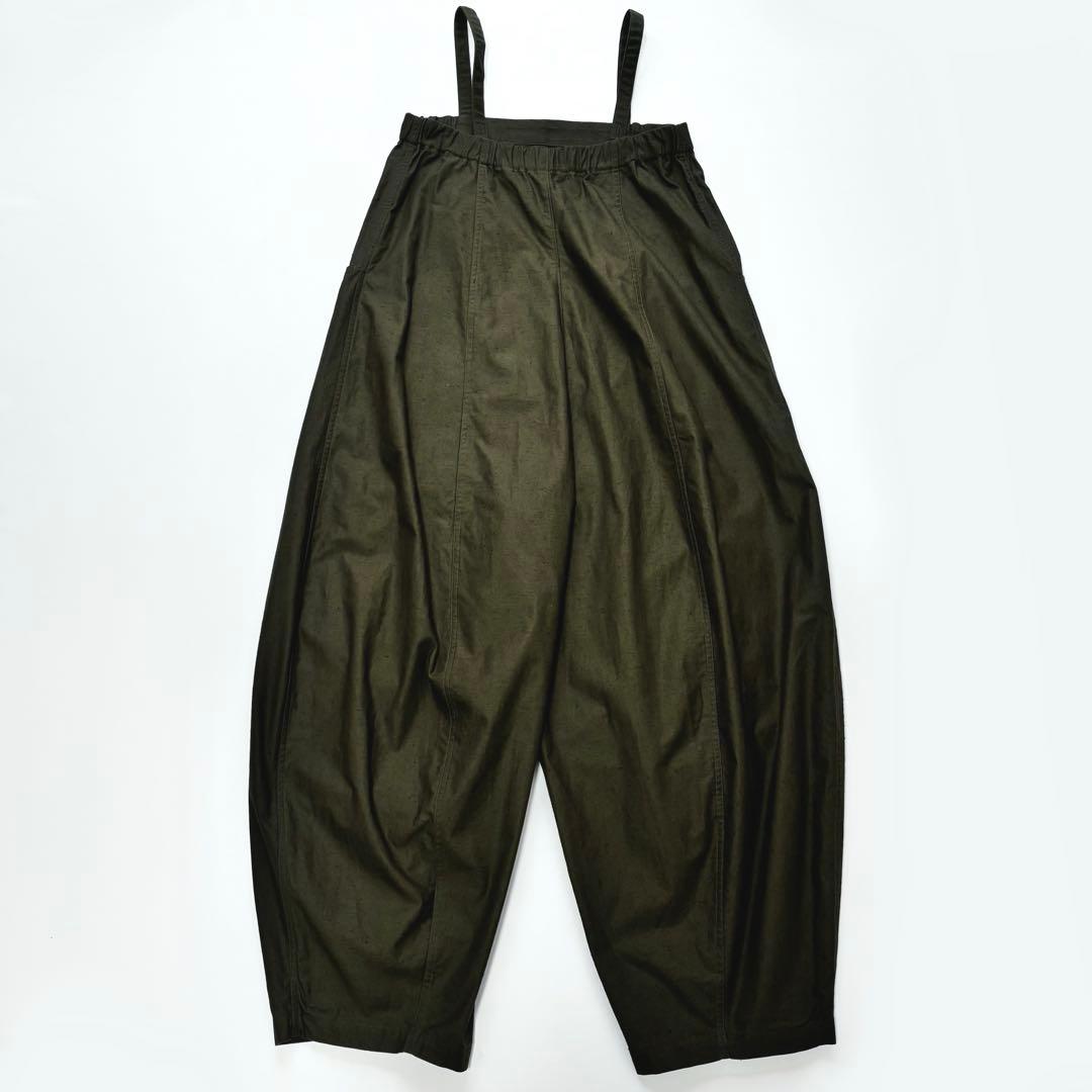 Curensology カレンソロジー コットンネップサロペットパンツ