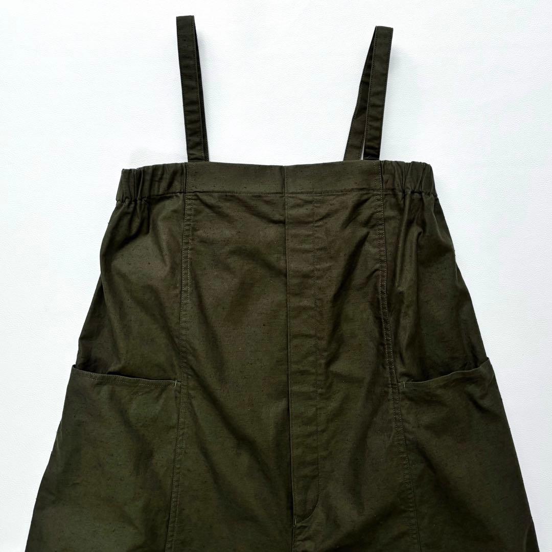 Curensology カレンソロジー コットンネップサロペットパンツ