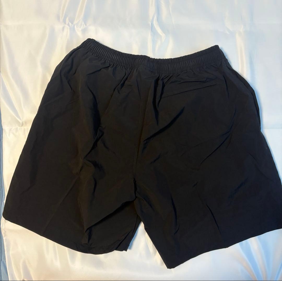 最終価格！STUSSY ステューシー ブラック ショート　ハーフパンツ Lサイズ