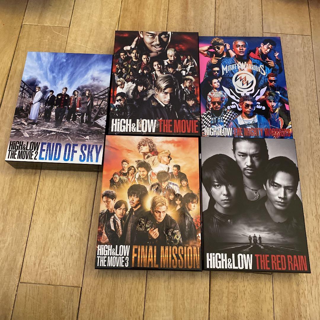 HiGH&LOW 豪華DVD5本セット