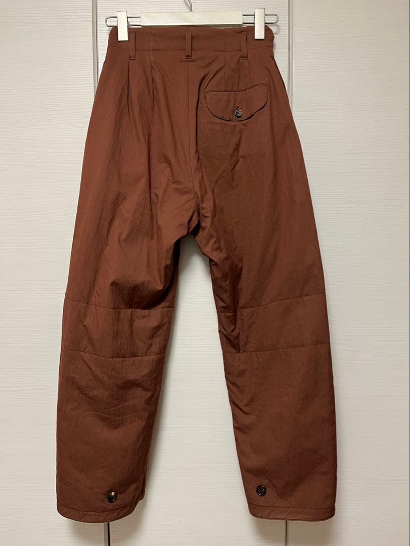 6 (ROKU) ボアジップパンツ 34サイズ