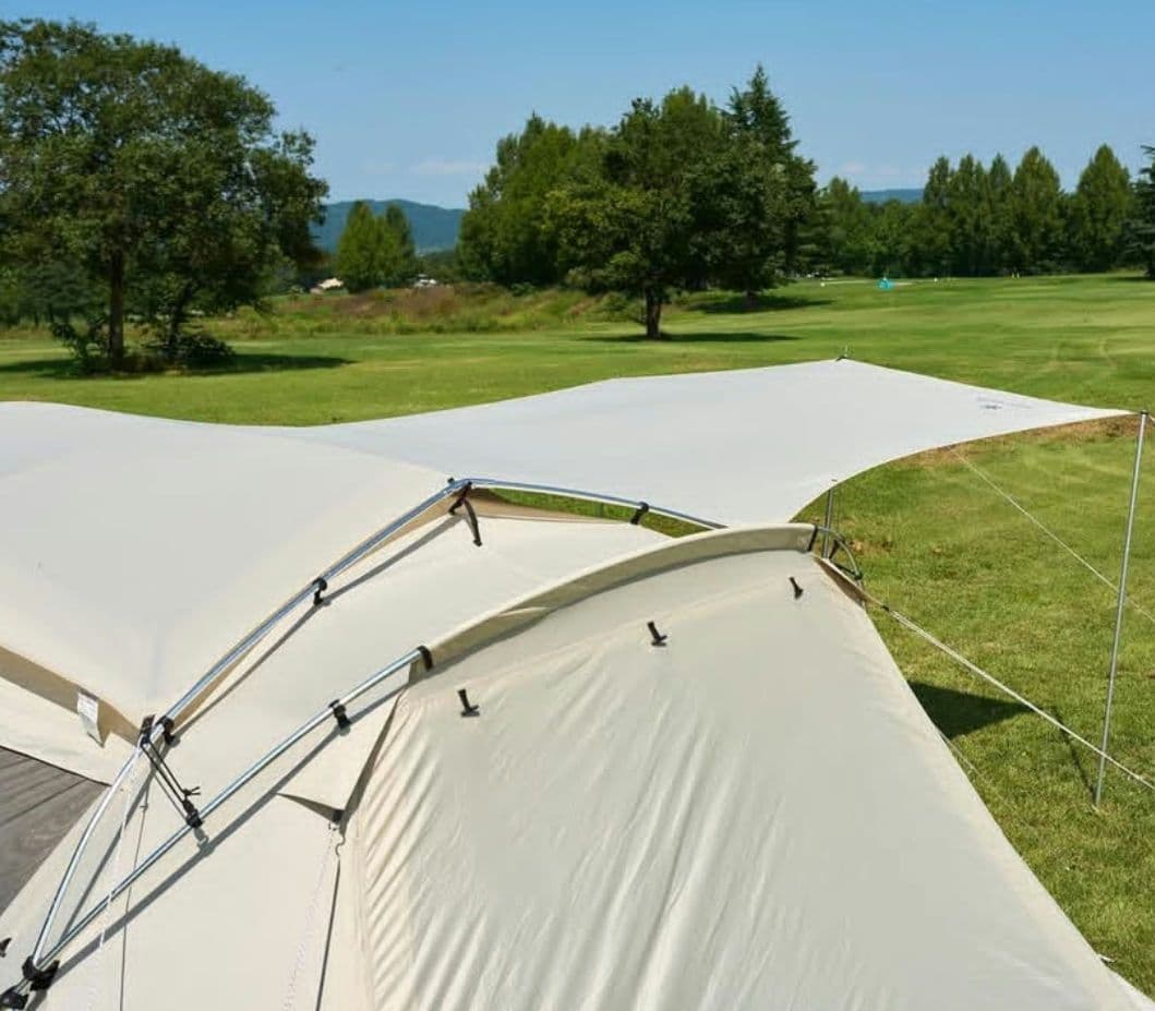 【美品✨】スノーピーク ランドロック サイドタープ　アイボリー　雪峰祭2024秋