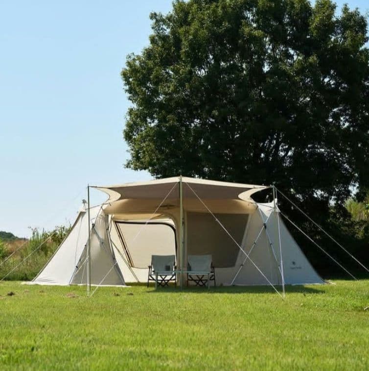 【美品✨】スノーピーク ランドロック サイドタープ　アイボリー　雪峰祭2024秋