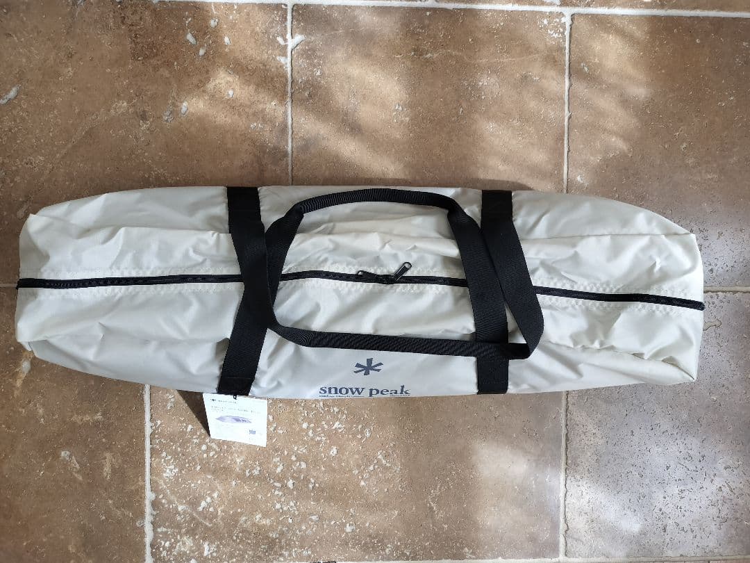 【美品✨】スノーピーク ランドロック サイドタープ　アイボリー　雪峰祭2024秋