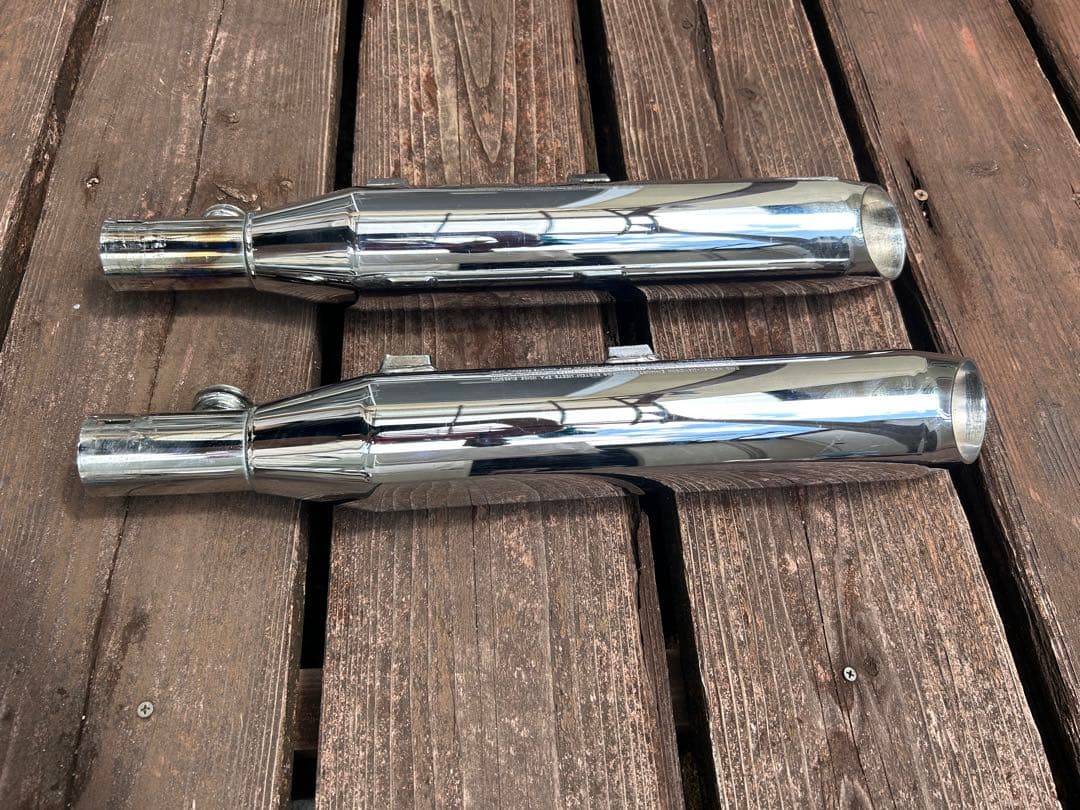 613様　04〜13 適合　北米仕様　バロニーカットスリップオンマフラー