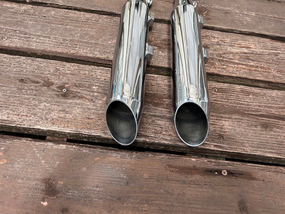 613様　04〜13 適合　北米仕様　バロニーカットスリップオンマフラー