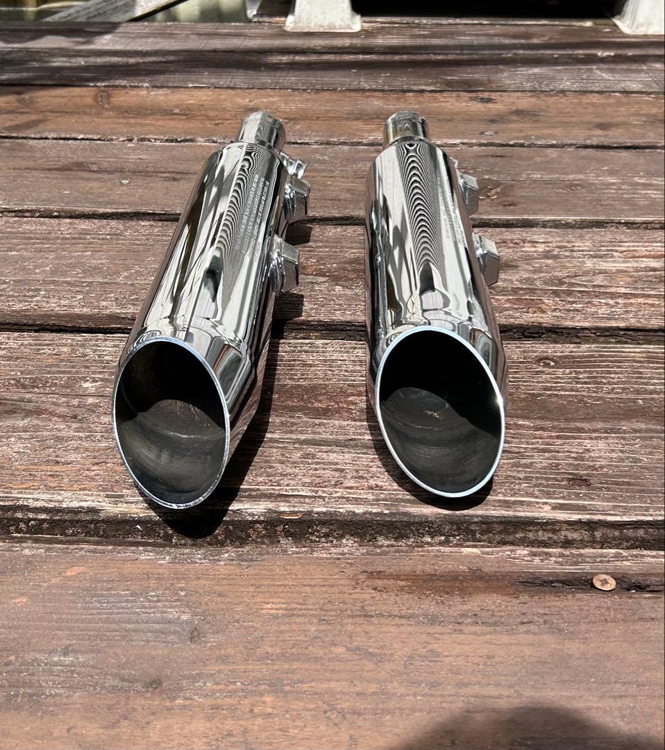 613様　04〜13 適合　北米仕様　バロニーカットスリップオンマフラー