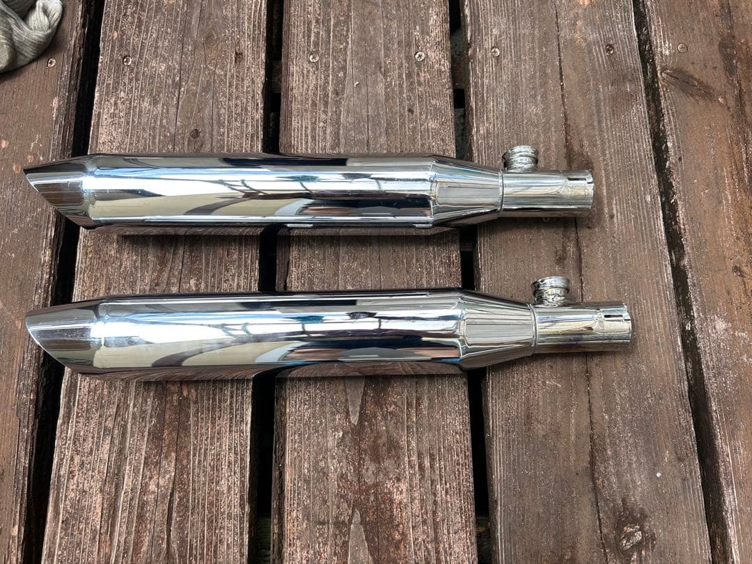 613様　04〜13 適合　北米仕様　バロニーカットスリップオンマフラー