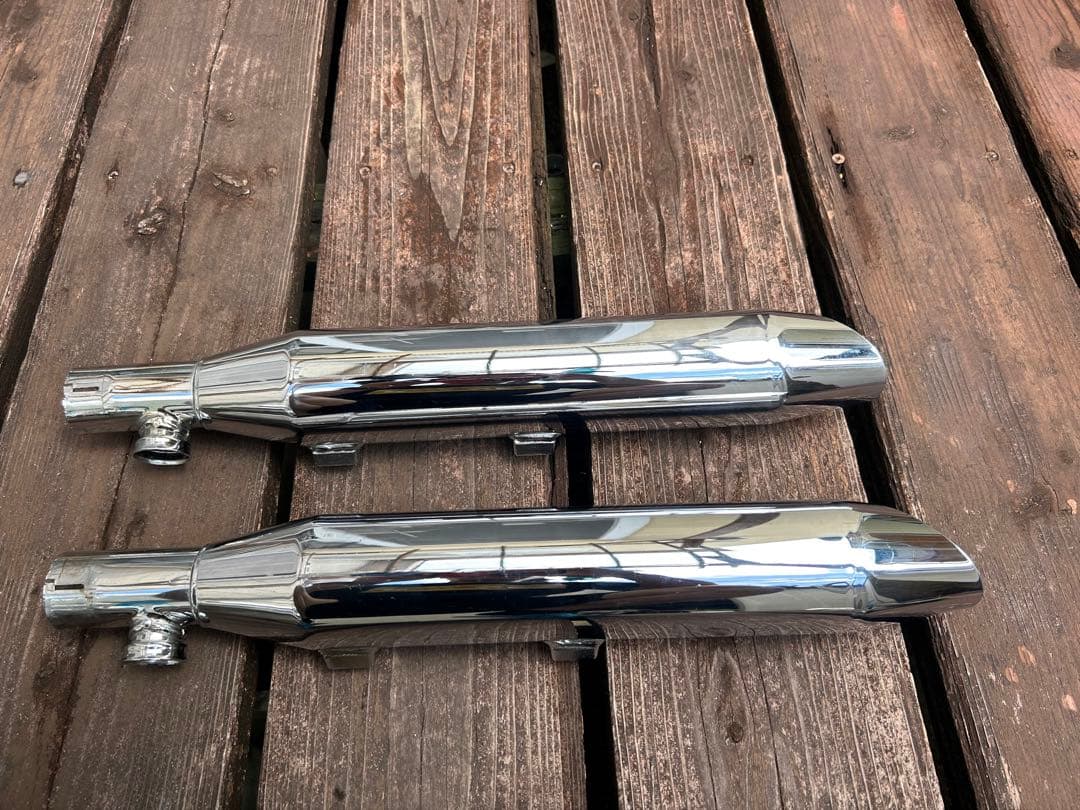 613様　04〜13 適合　北米仕様　バロニーカットスリップオンマフラー