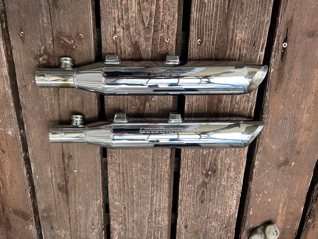 613様　04〜13 適合　北米仕様　バロニーカットスリップオンマフラー