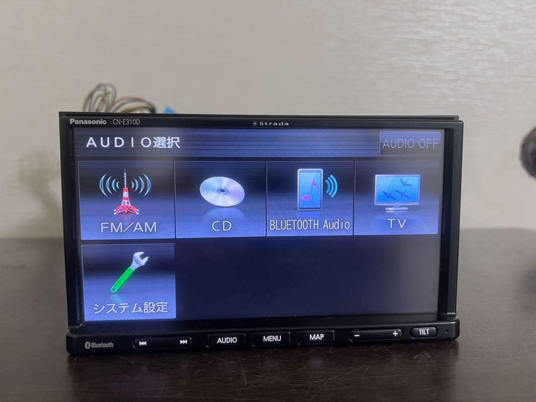 パナソニック カーナビ CN-E310D 地図データ2018年式　動作確認済！