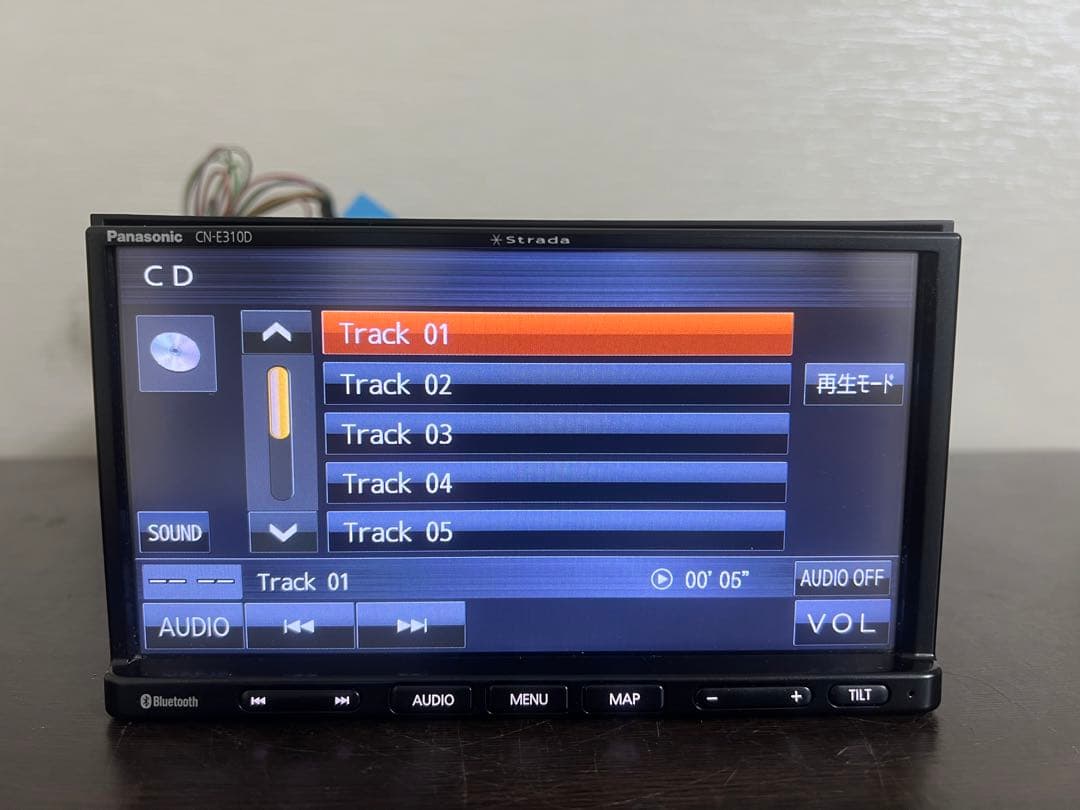 パナソニック カーナビ CN-E310D 地図データ2018年式　動作確認済！