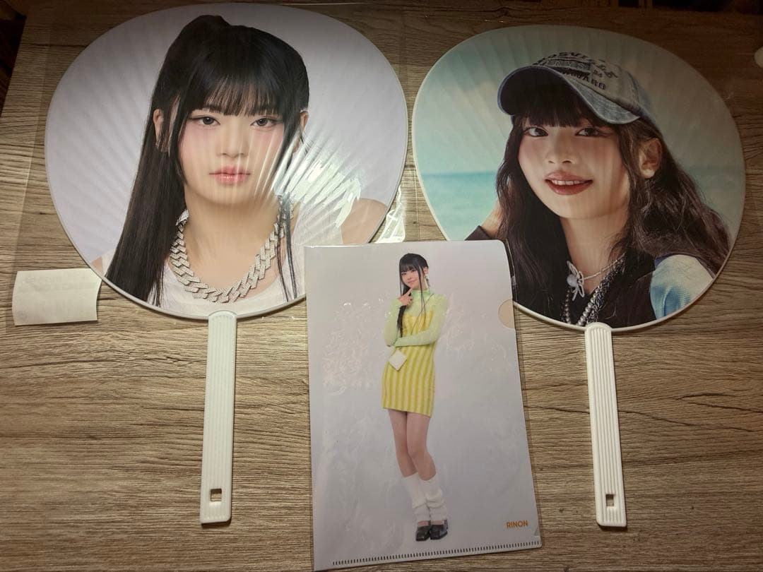 ME:I 村上璃杏 うちわ CD トレカセット