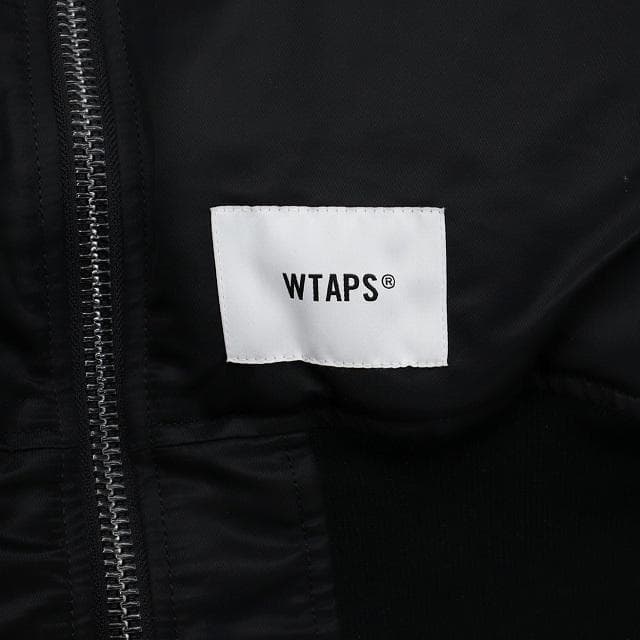 WTAPS フライトジャケット ブルゾン 04(XL) BLACK(ブラック)