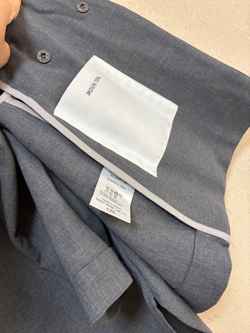 mounten. マウンテン セレモニー オケージョン スーツ 3点 セット