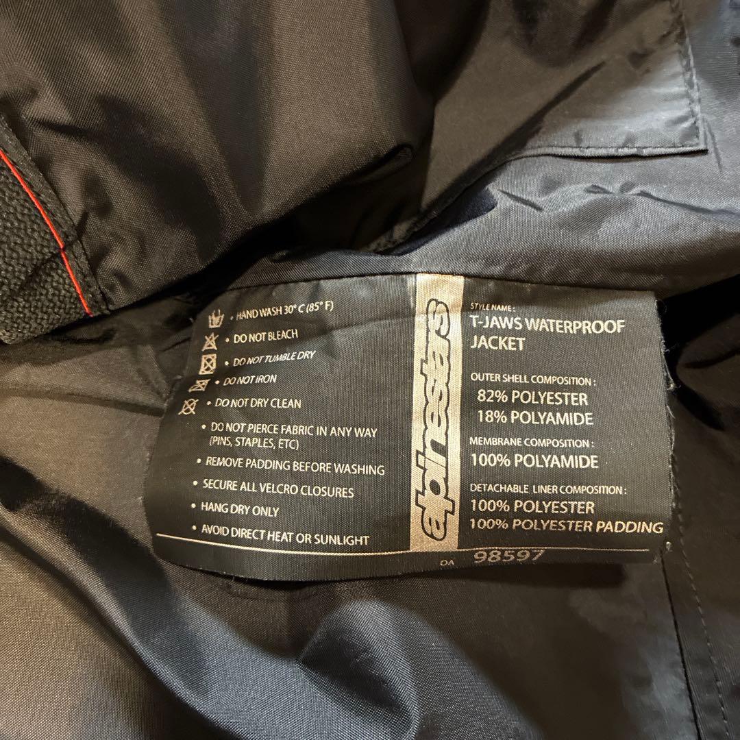 【美品】Alpinestars アルパインスターズ ジャケット Mサイズ