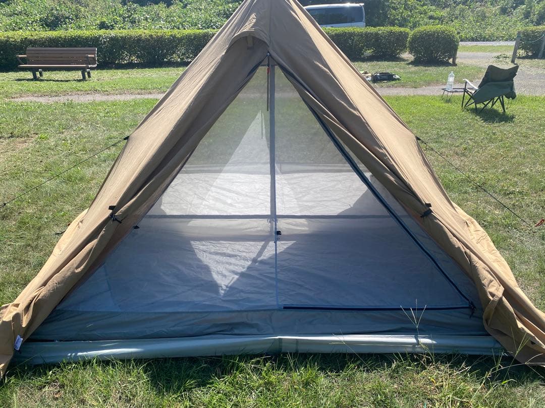 テンマクデザインパンダTC＋ ＆ 熱田野営具シルス、フロントヤード ➕αセット