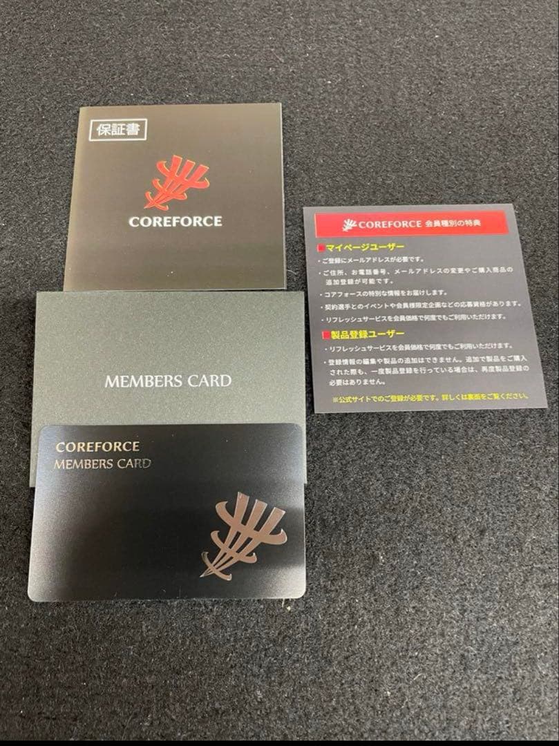 COREFORCE LOOP BLACK 約70cm ブラック