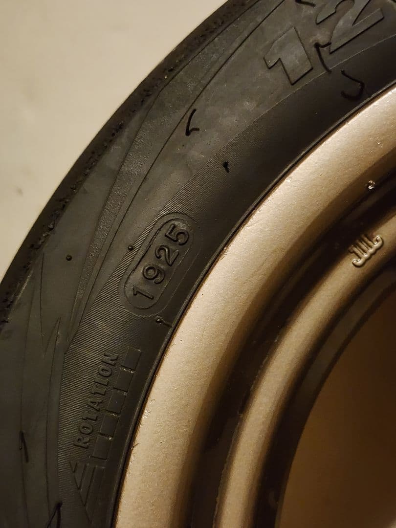 シグナス3型 台湾 SE44J 前後ホイール タイヤCST 25年製 バリ溝付き