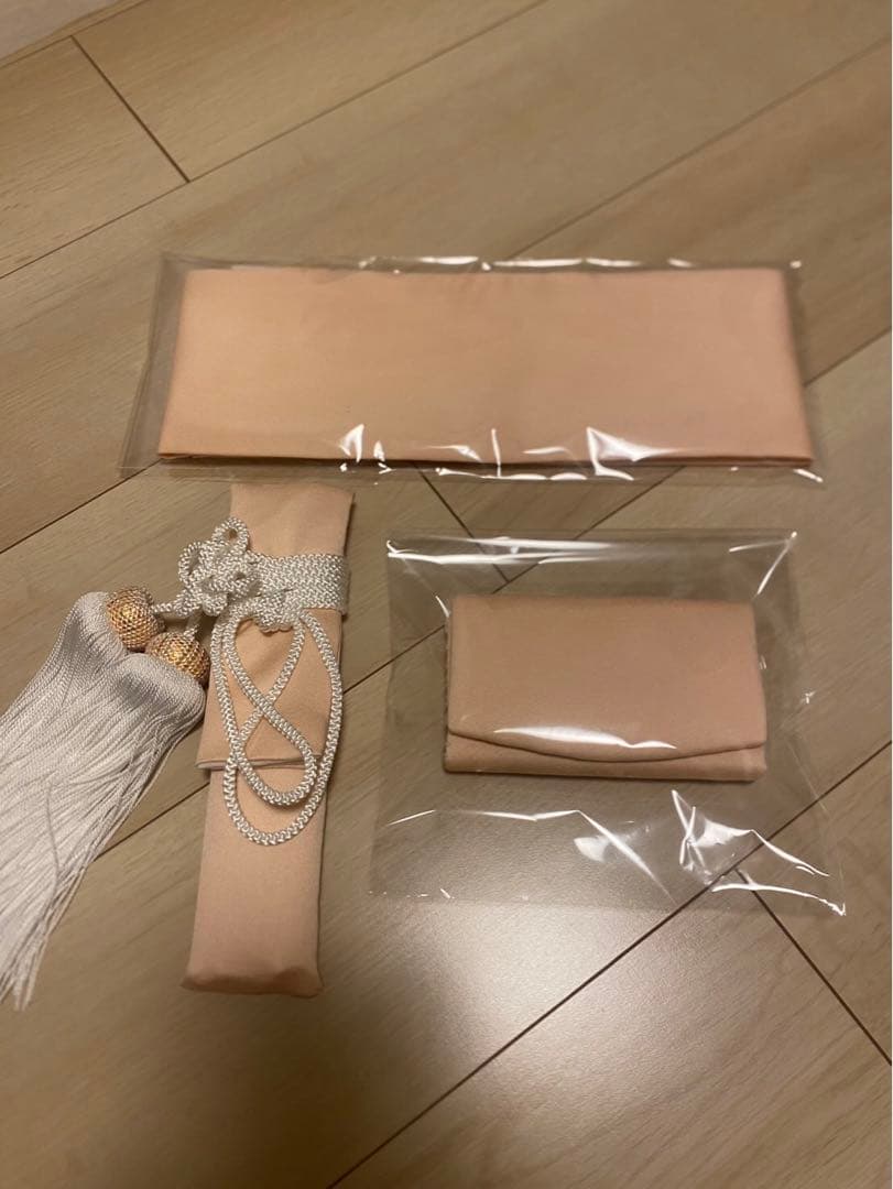 懐剣 筥迫 伊達襟 刺繍半襟 4点セット