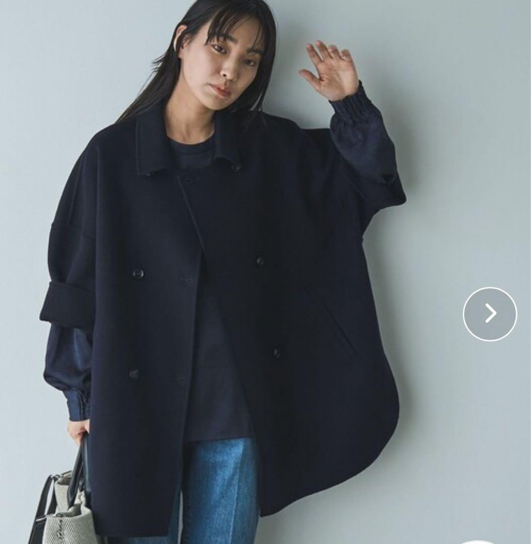 未使用　Ronel by coen ウールコート　リバーコート