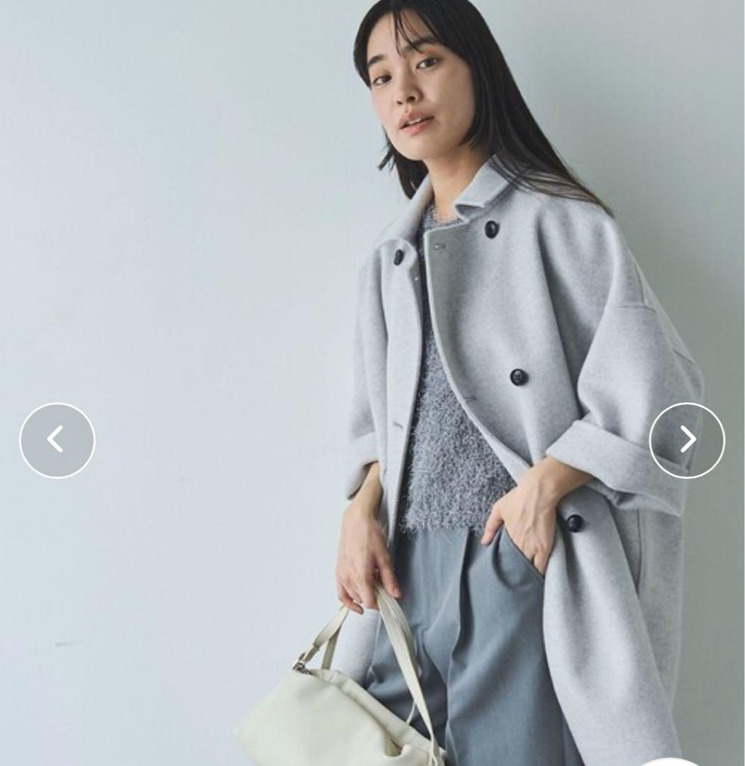 未使用　Ronel by coen ウールコート　リバーコート